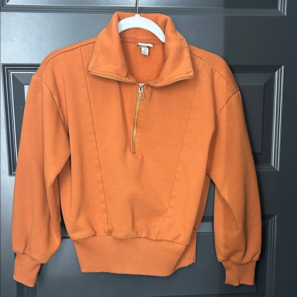 a new day Orange Cowl Neck Sweater